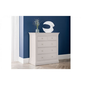 Light Grey 4+3 Chest of Drawers
