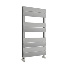 Light Grey 500 x 1000mm Bathroom Towel Warmer Ladder Rail