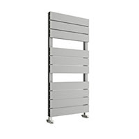 Light Grey 500 x 1150mm Bathroom Towel Warmer Ladder Rail