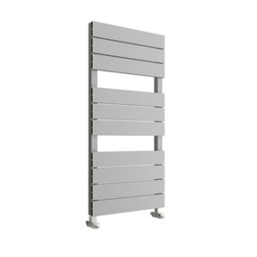 Light Grey 500 x 1150mm Bathroom Towel Warmer Ladder Rail