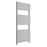 Light Grey 500 x 1200mm Bathroom Towel Warmer Ladder Rail