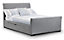Light Grey Fabric Bed Frame - King 5ft (150cm)