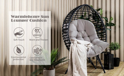 Hanging Egg Chair Cushion Sofa Washable Swing Chair Seat