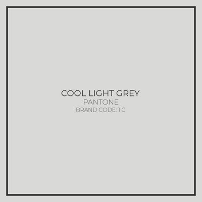 Light Grey Toughened Glass Kitchen Splashback - 900mm x 800mm