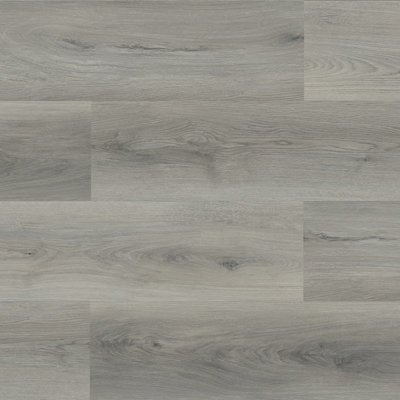 Light Grey Wood Effect Luxury Vinyl Tile, 2.5mm Matte Luxury Vinyl Tile For Commercial & Residential Use,3.67m² Pack of 16