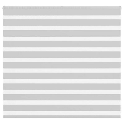 Light Grey Zebra Blind 160x100 cm (Fabric Width 155.9 cm) 100% ...
