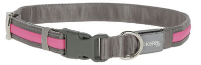 Light & Reflex lighted collar pink, M/L