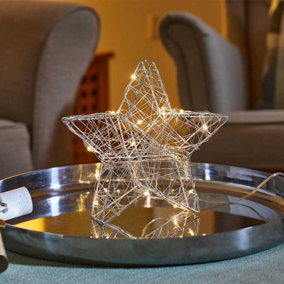Light Up Christmas Star LED Decoration DIY at B&Q