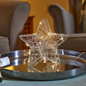 Light Up Christmas Star LED Decoration