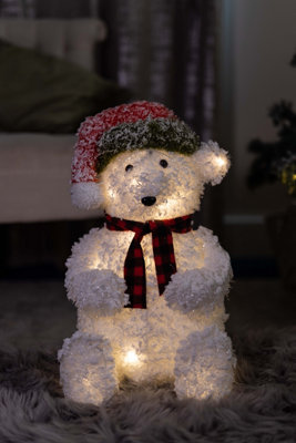 Light Up Polar Bear Christmas Decoration