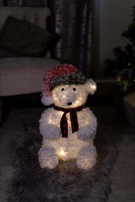 Light Up Polar Bear Christmas Decoration