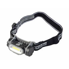 Lighthouse 150 Lumen Rechargeable Head Torch Wave On / Off Function XMS19HEADREC