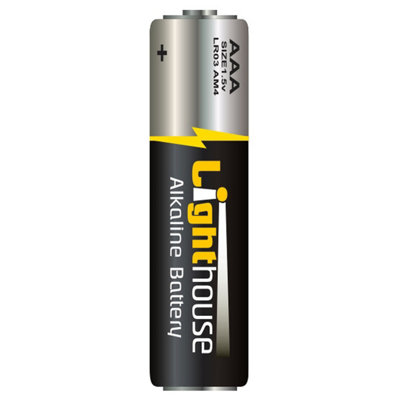 Lighthouse 24 Pack AAA Alkaline Batteries Triple A High Capacity L/HBATAAA24
