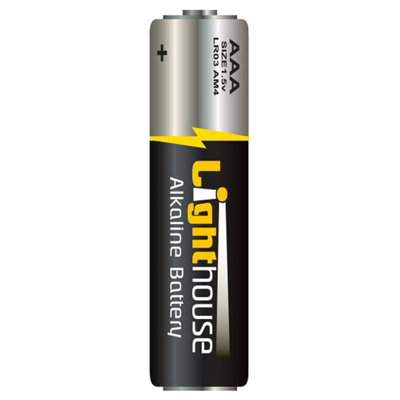 Lighthouse 24 Pack AAA Alkaline Batteries Triple A L/HBATAAA24 XMS24BAT3A24