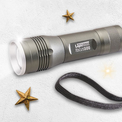 thumbnail image 2 of Mastiff E5 High Output LED Flashlight – 700 Lumens – 1-Mode On/Off – 18650 Battery – IP65 2 of 6