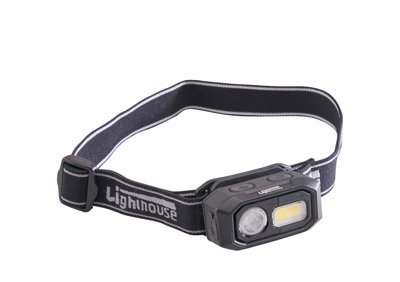 Lighthouse Elite LED Sensor Head Torch 300L Headlight L/HEHEAD300R Head Lamp