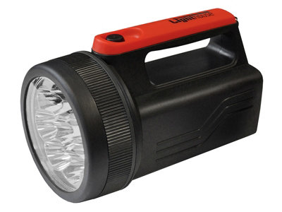 Lighthouse HL-LA3007 High-Performance 8 LED Spotlight with 6V Battery L ...