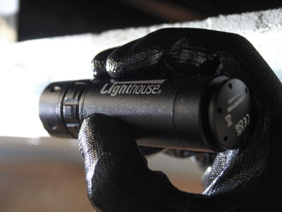 Lighthouse HL-RC5048 Rechargeable LED Pocket Torch 120 lumens L/HPOCKETUSB