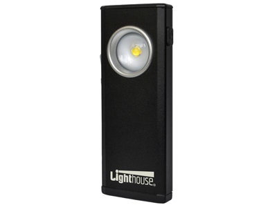 Lighthouse HL-WL2140 Rechargeable Torch Elite Mini LED Light Lamp L/HEM10BLKR