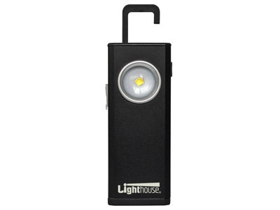 Lighthouse HL-WL2140 Rechargeable Torch Elite Mini LED Light Lamp L/HEM10BLKR