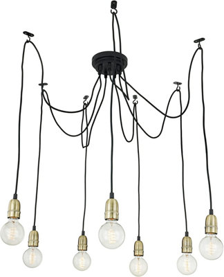 Industrial cluster on sale pendant lighting