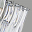 Lighting Collection Aruba two tier Acrylic Lamp Shade