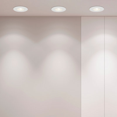 White recessed deals spotlights