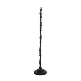 Lighting Collection Chambers Grey Candle Stick Floor Base