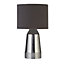 Lighting Collection Harbor Chrome Table Lamp