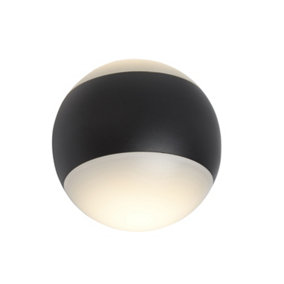 Lighting Collection Howden Olo (Wide Beam Angle) - Led Outdoor Wall Light
