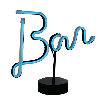 Lighting Collection Jingan White Bar Neon Light