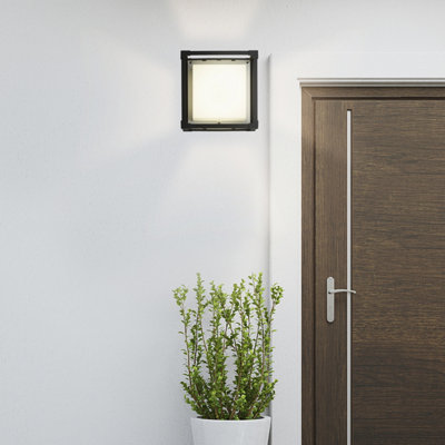 Lighting Collection Keadby Frame - Led Outdoor Wall Light