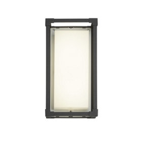 Lighting Collection Keadby Tall Frame - Led Outdoor Wall Light