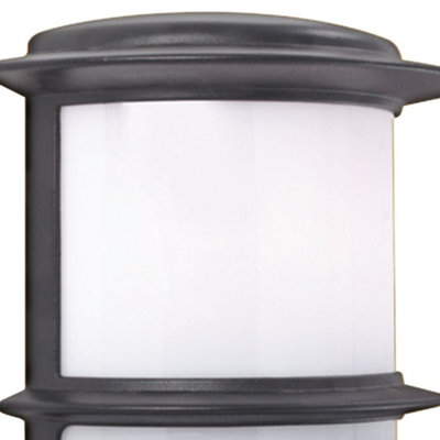 Lighting Collection Odessa Black Outdoor Wall Light