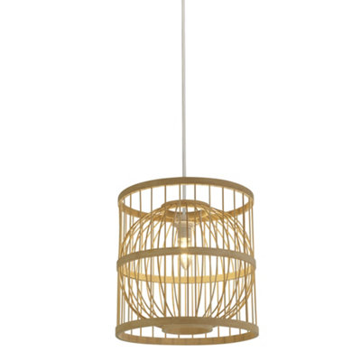 Lighting Collection Onich Bamboo Shade