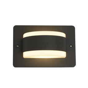 Lighting Collection Portsoy Bridge - Up Down Led Outdoor Wall Light
