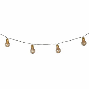Lighting Collection Scullomie Gold Solar Lights