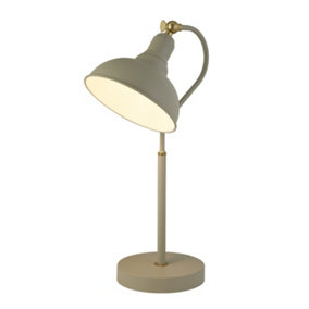 Lighting Collection Tanger Traditional Arch Table Lamp Taupe