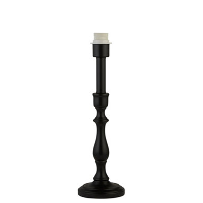 Lighting Collection Vanino Black Candle Stick Base