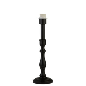 Lighting Collection Vanino Black Candle Stick Base