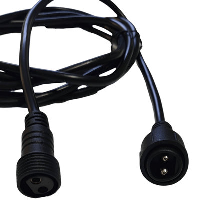 Lighting Legends 1M Extension Cable Heavy Duty Outdoor Festoon String Lights