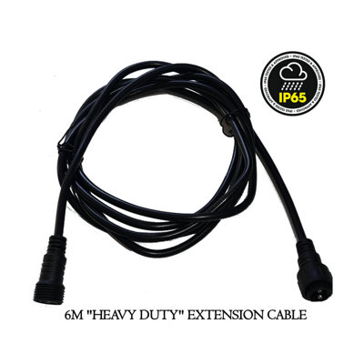 Lighting Legends 6M Extension Cable Heavy Duty Festoon Outdoor String Lights