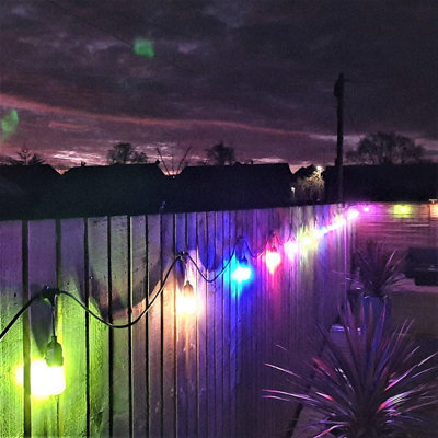 Lighting Legends Heavy Duty 15 Pack Multi-Colour 2W LED Outdoor Shatterproof Bulbs