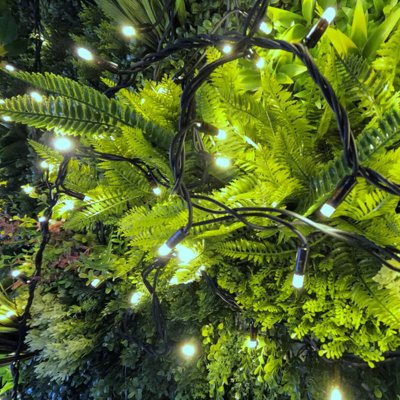 Lighting Legends Pro Link Connectable Outdoor LED Fairy String Lights Bright White