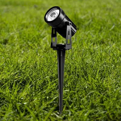 Lighting Legends SuperLuxe 2 in 1 Solar LED Warm White Garden Spotlights