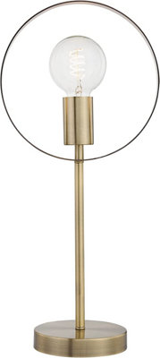 Lighting123 Hailey Minimalist Table Lamp Beside Lamp Desk Light Fixture Ideal for Living Room Bedroom Dining Room Study Office