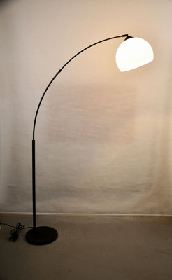 Lighting123 Whisper Floor Lamp E27 Bulb Cap for Living Room Bedroom Office