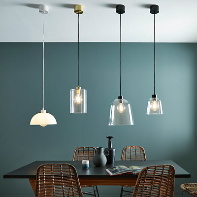 Shop ceiling lights.