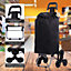 Lightweight 6-Wheel 2023 Model Folding Shopping Trolley Large 47L Capacity Shopping Trolley Bag, 95cm