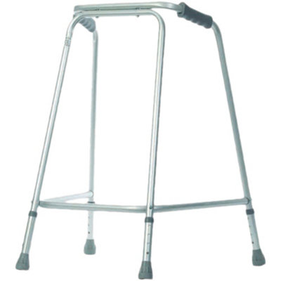 Lightweight Aluminium Walking Frame - 680 to 780mm Adjustable Height Extra Large